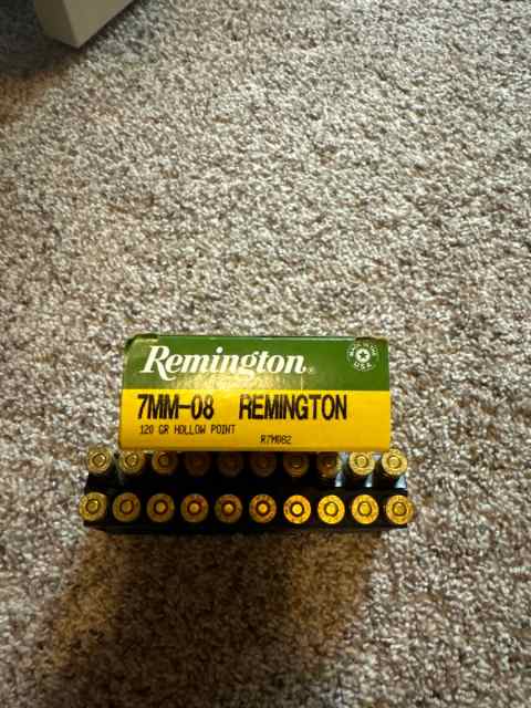 7MM-08 Remington 120 Gr Hollow Point