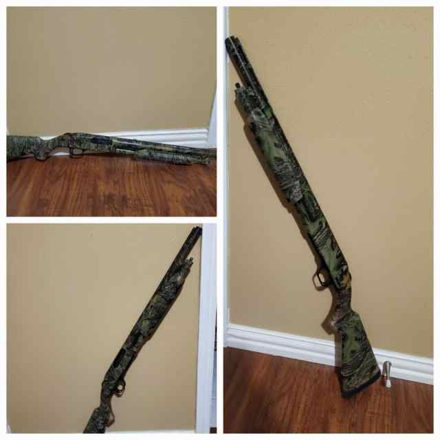 Looking to trade or sale my mossberg 18 12 gauge  