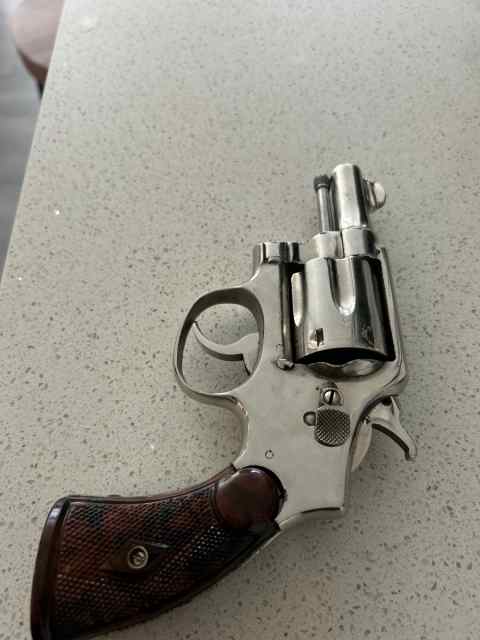 Post WW2 Smith revolver. 