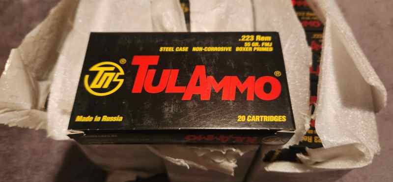 Tulammo 223 - 340 rounds - tx1