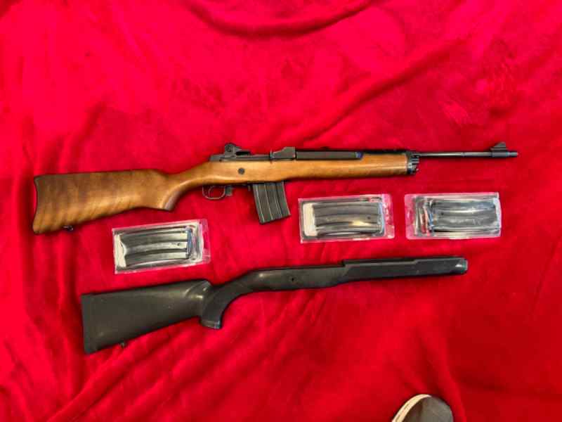 Ruger Mini 14 with Extras