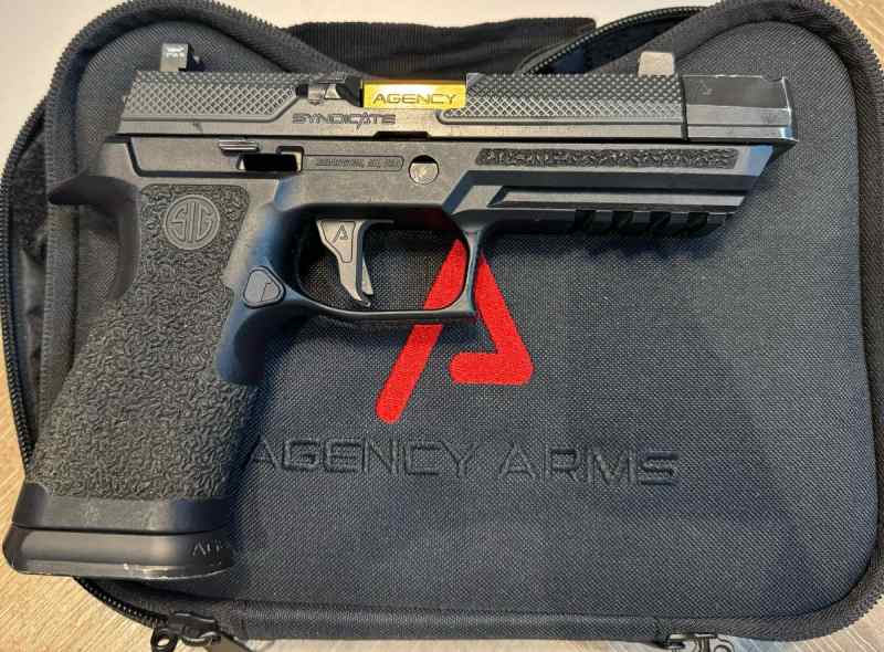 Agency Arms P320 Syndicate w/ 2 holsters